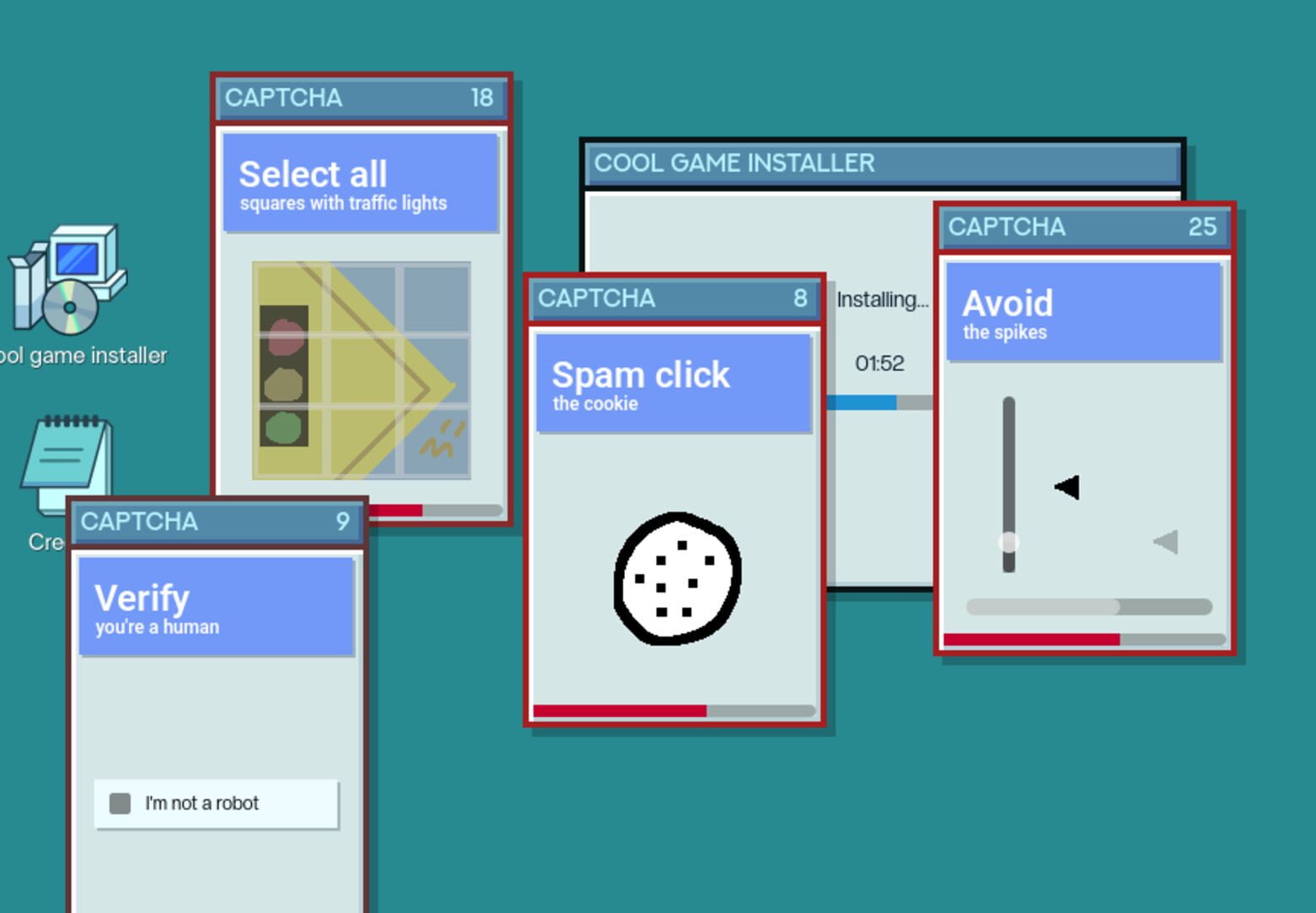 Captcha Overload - Screenshot
