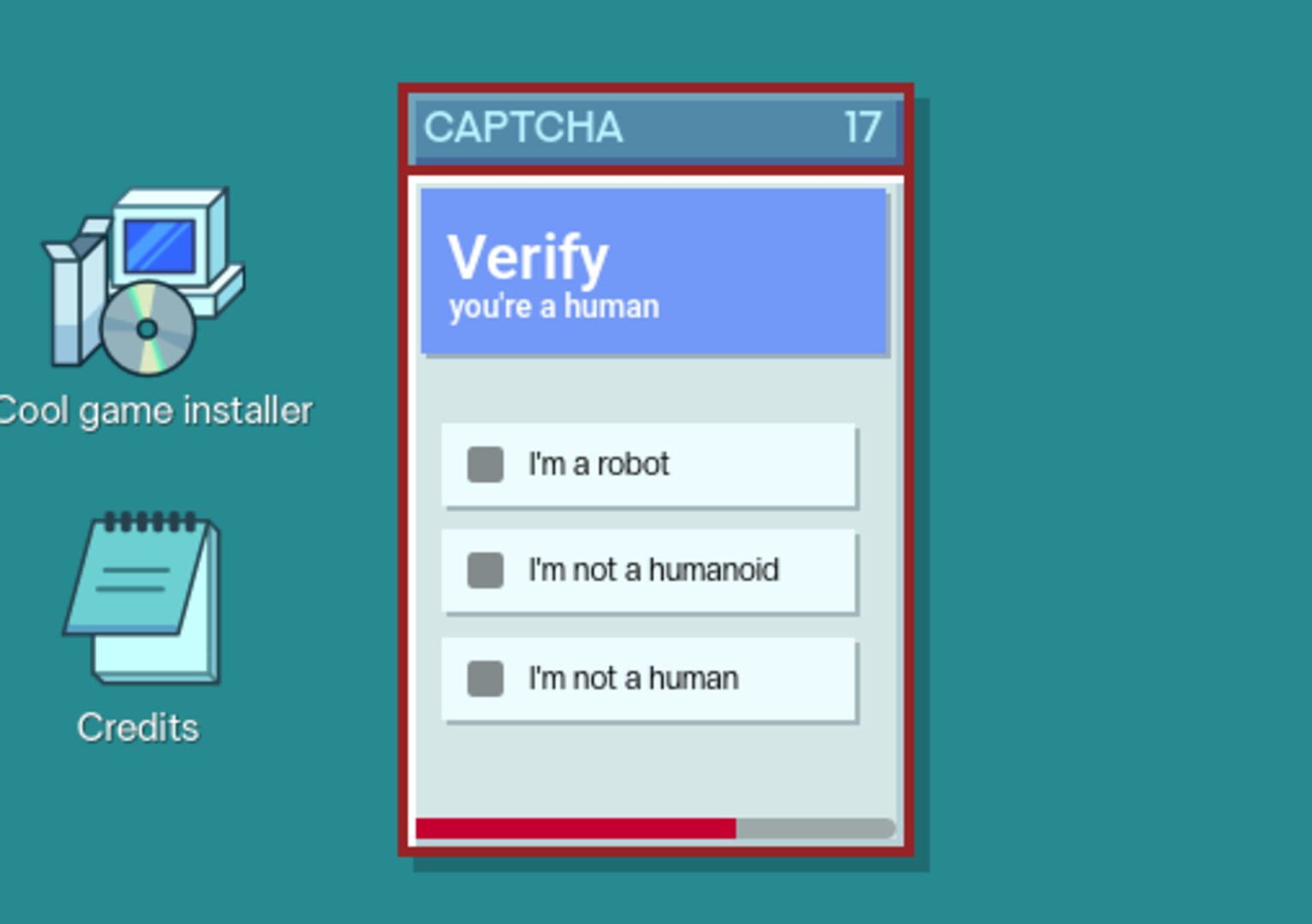 Captcha Overload - Screenshot