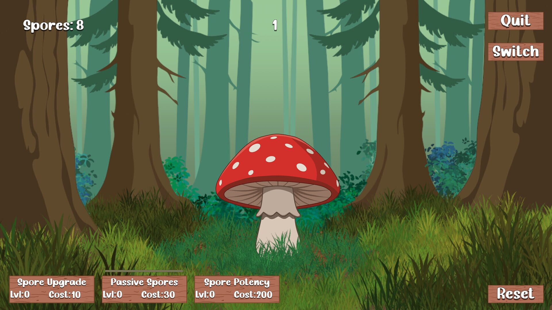 Fungi Simulator - Screenshot