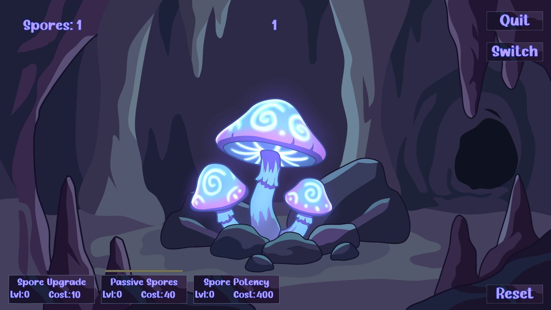 Fungi Simulator - Screenshot