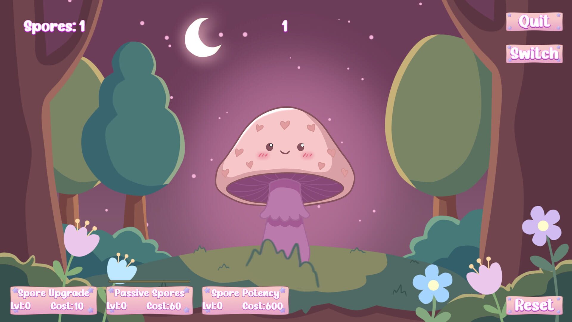 Fungi Simulator - Screenshot
