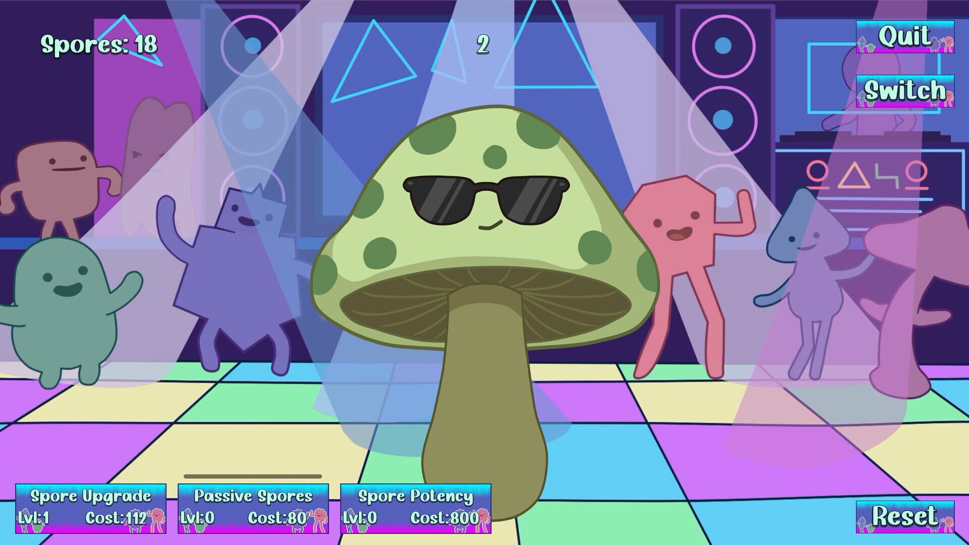 Fungi Simulator - Screenshot