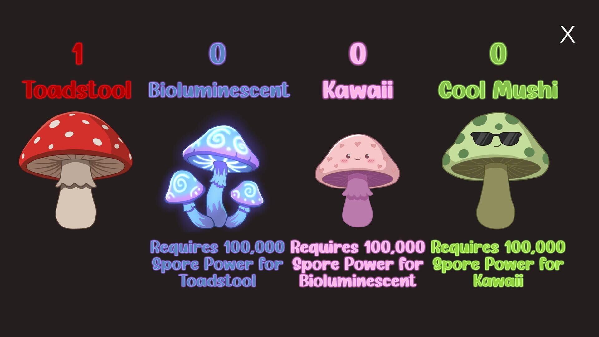 Fungi Simulator - Screenshot