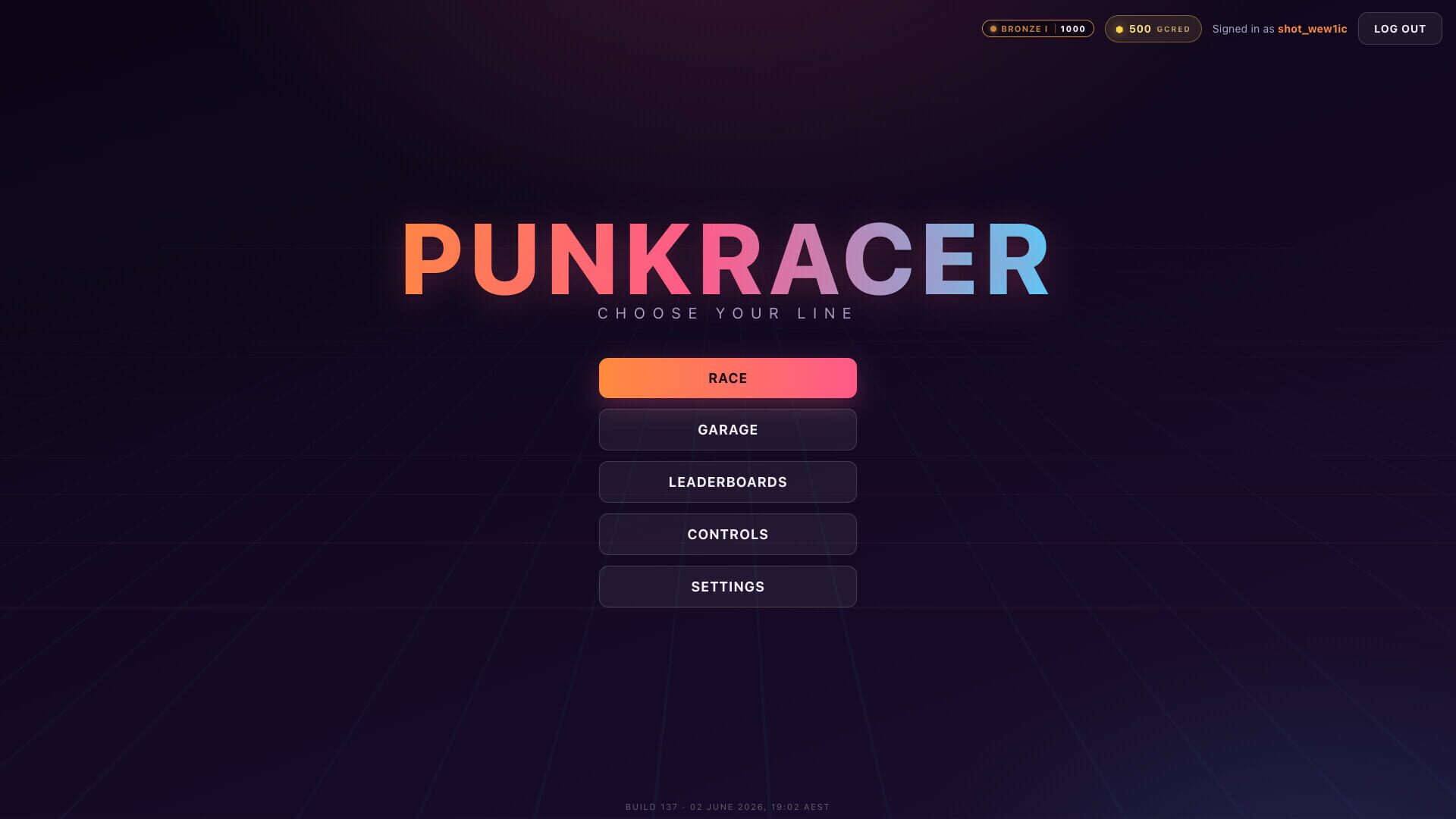 Punk Racer - Screenshot