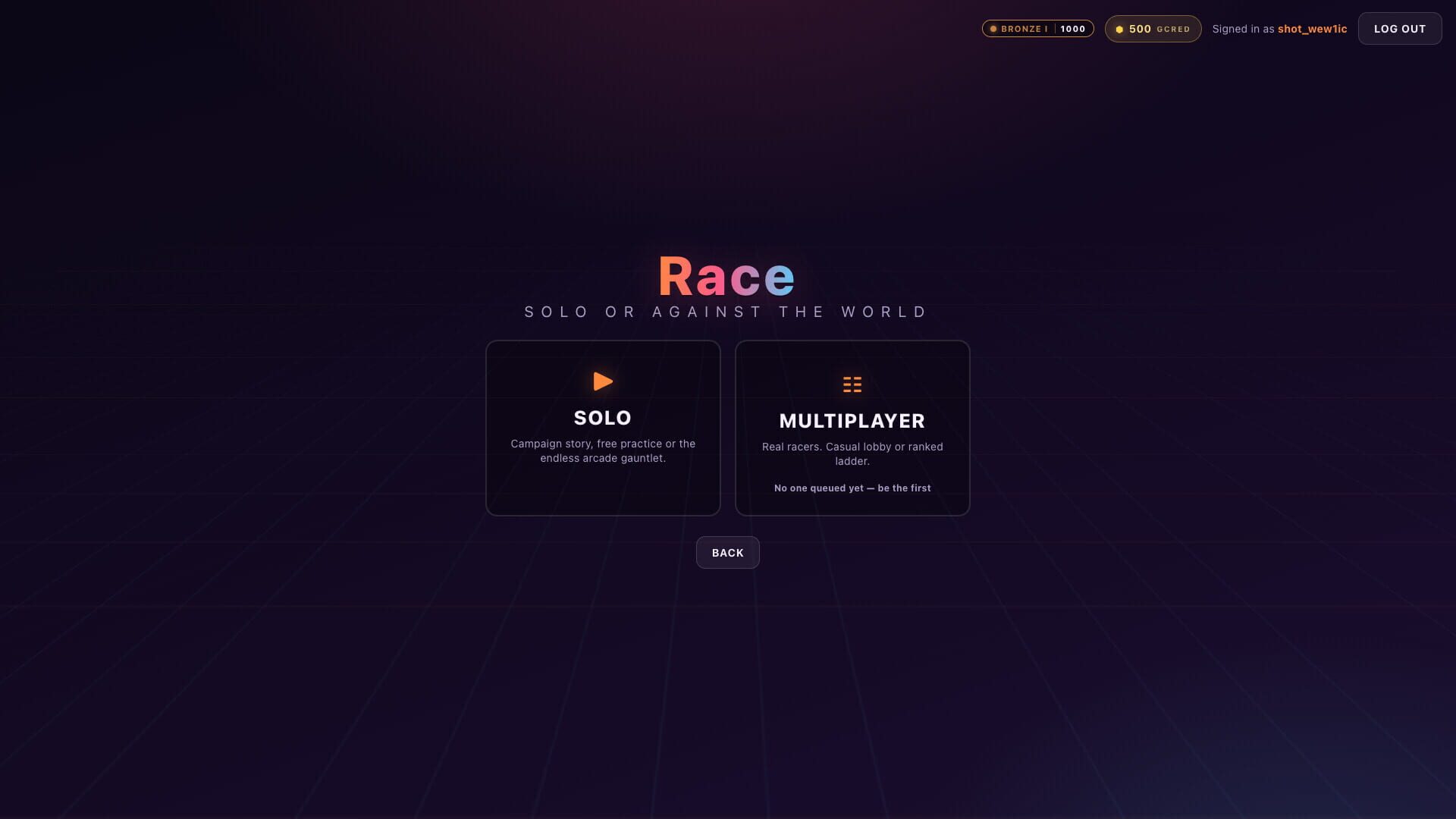 Punk Racer - Screenshot