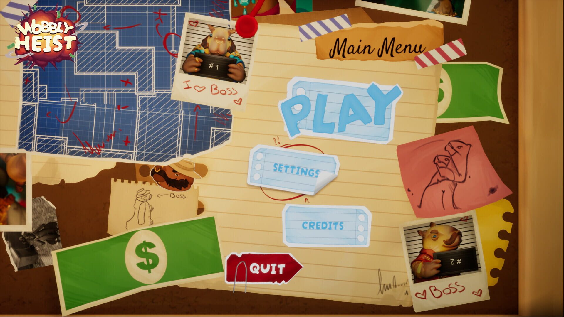 Wobbly Heist - Screenshot