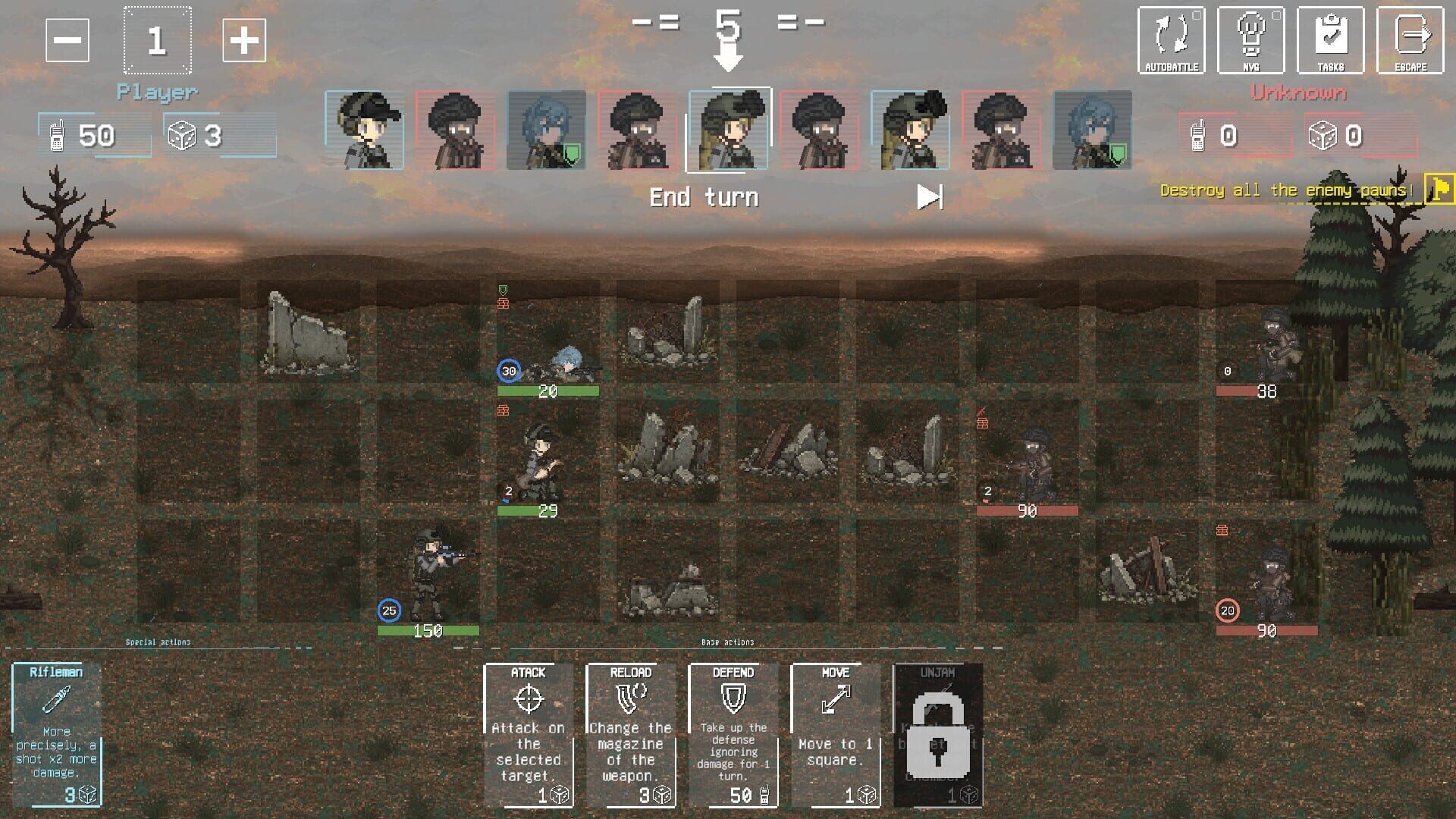Pawns of War - Screenshot