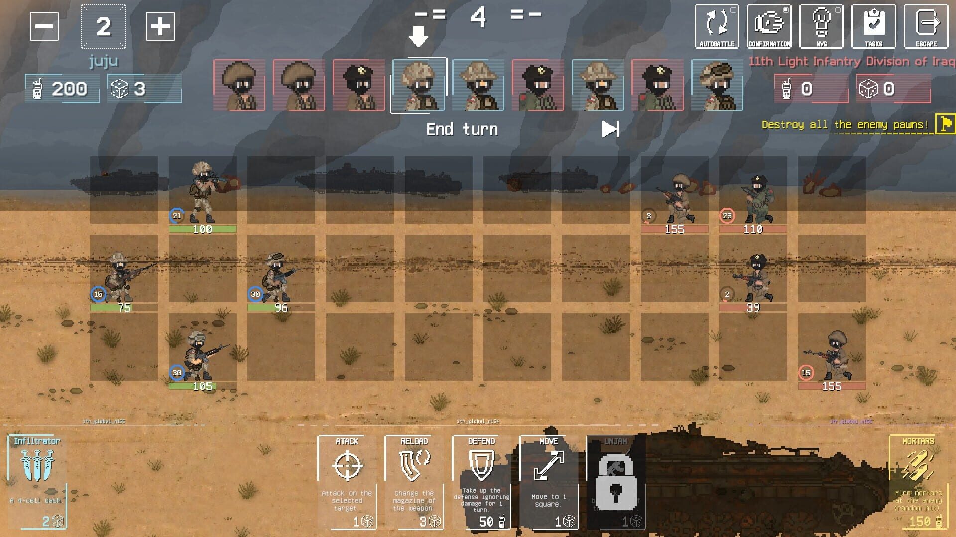 Pawns of War - Screenshot