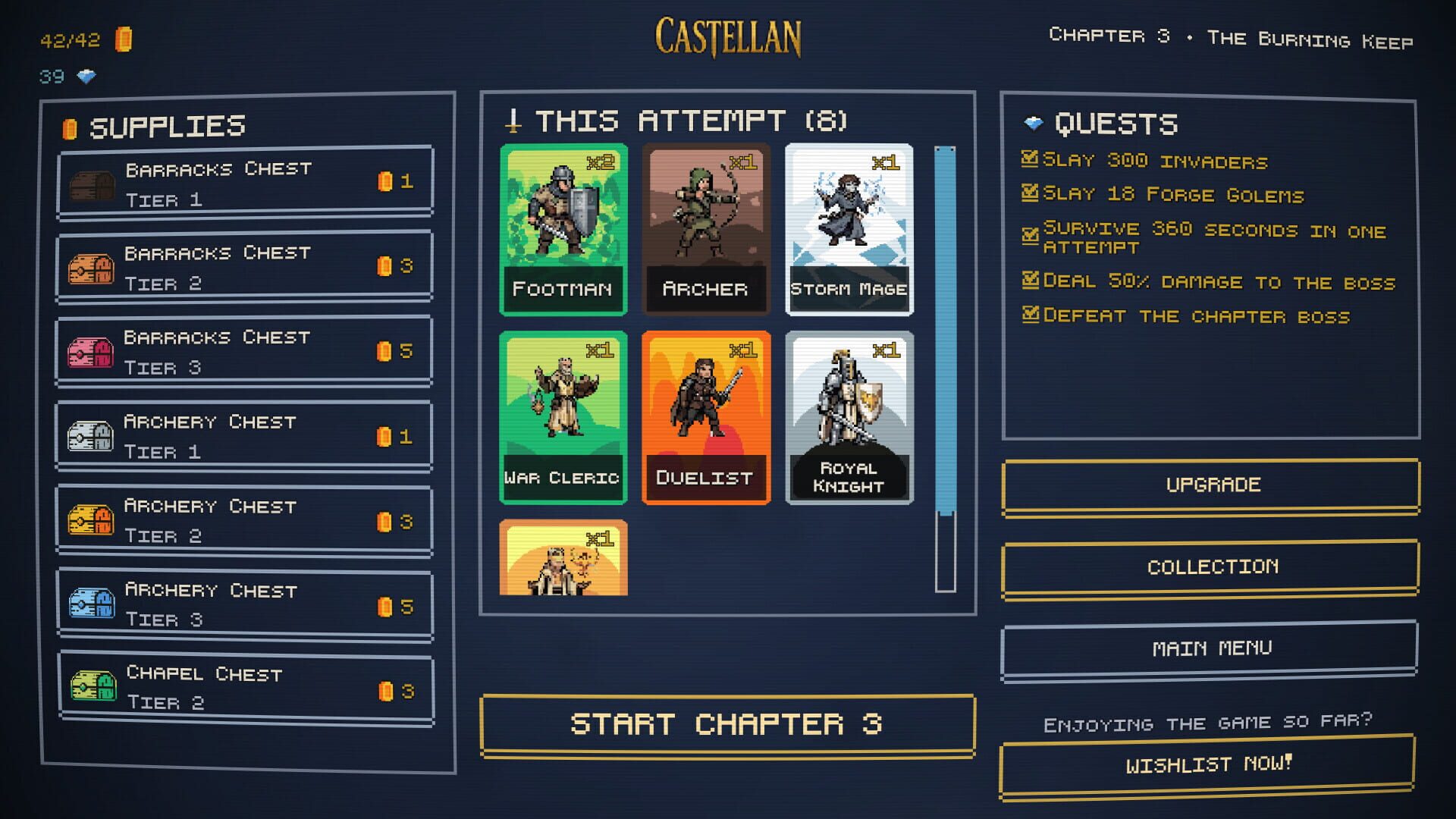 Castellan - Screenshot