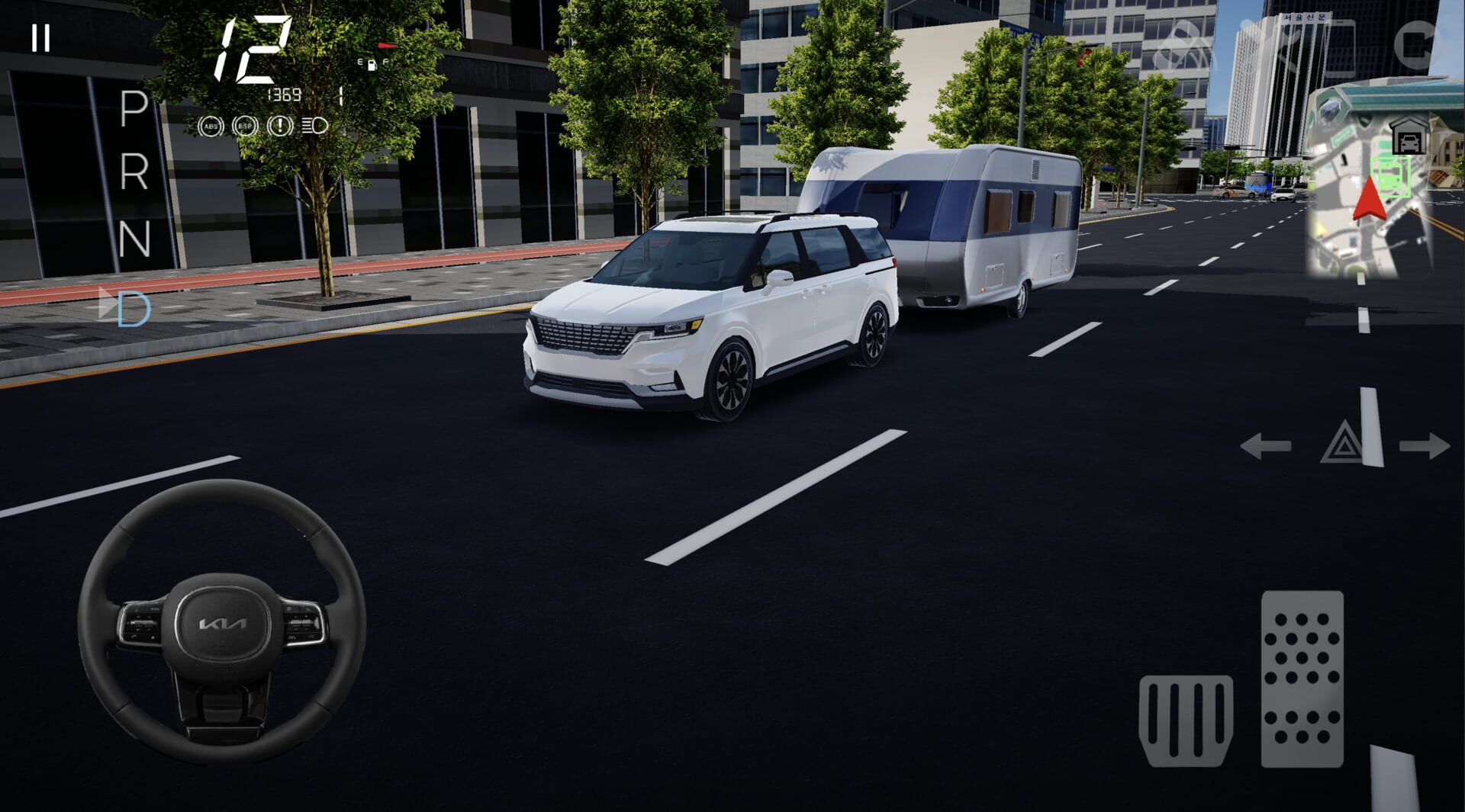 3D Driving Game 4.0 - Screenshot