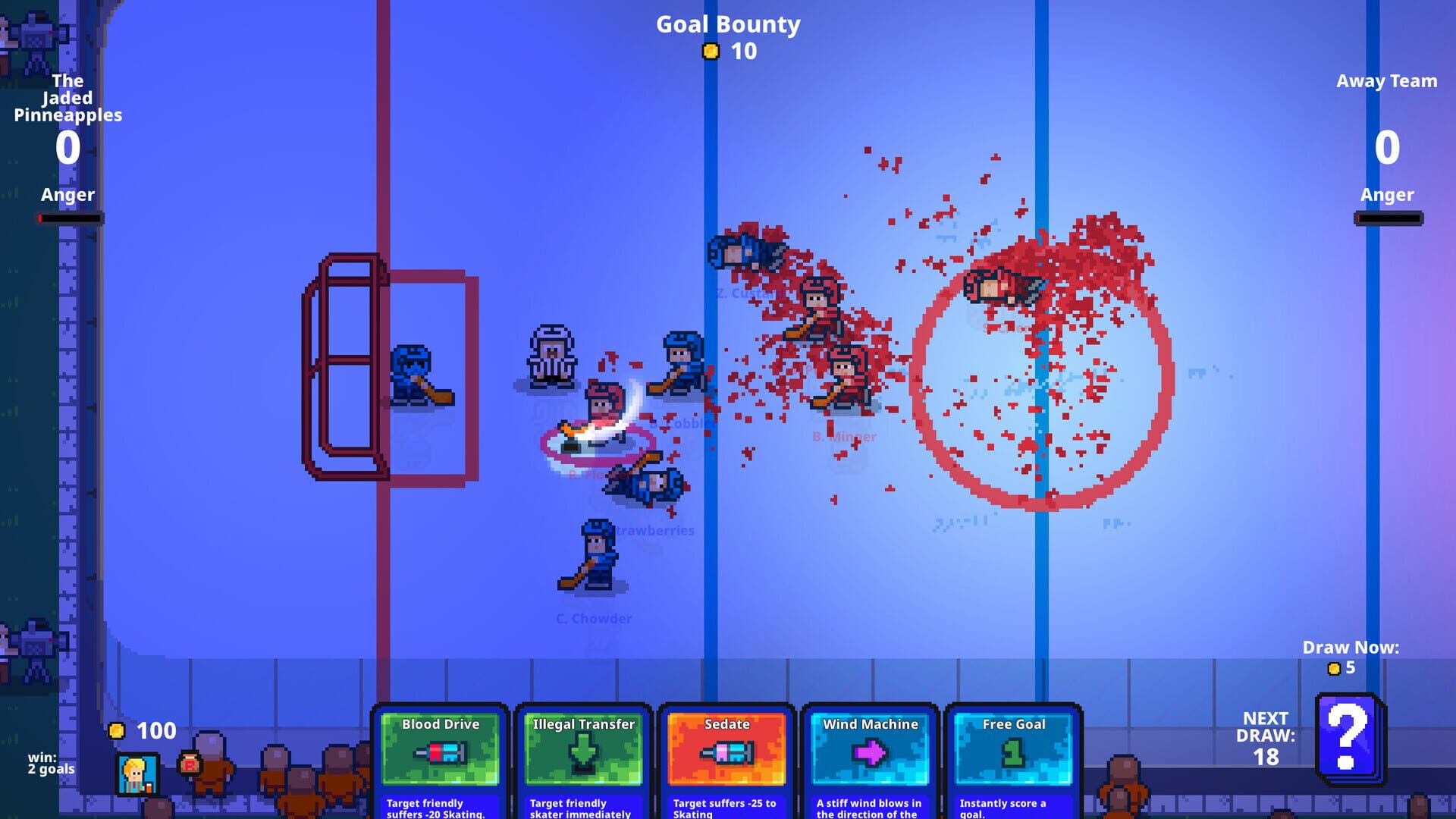 Super Blood Hockey: Rogue Manager
