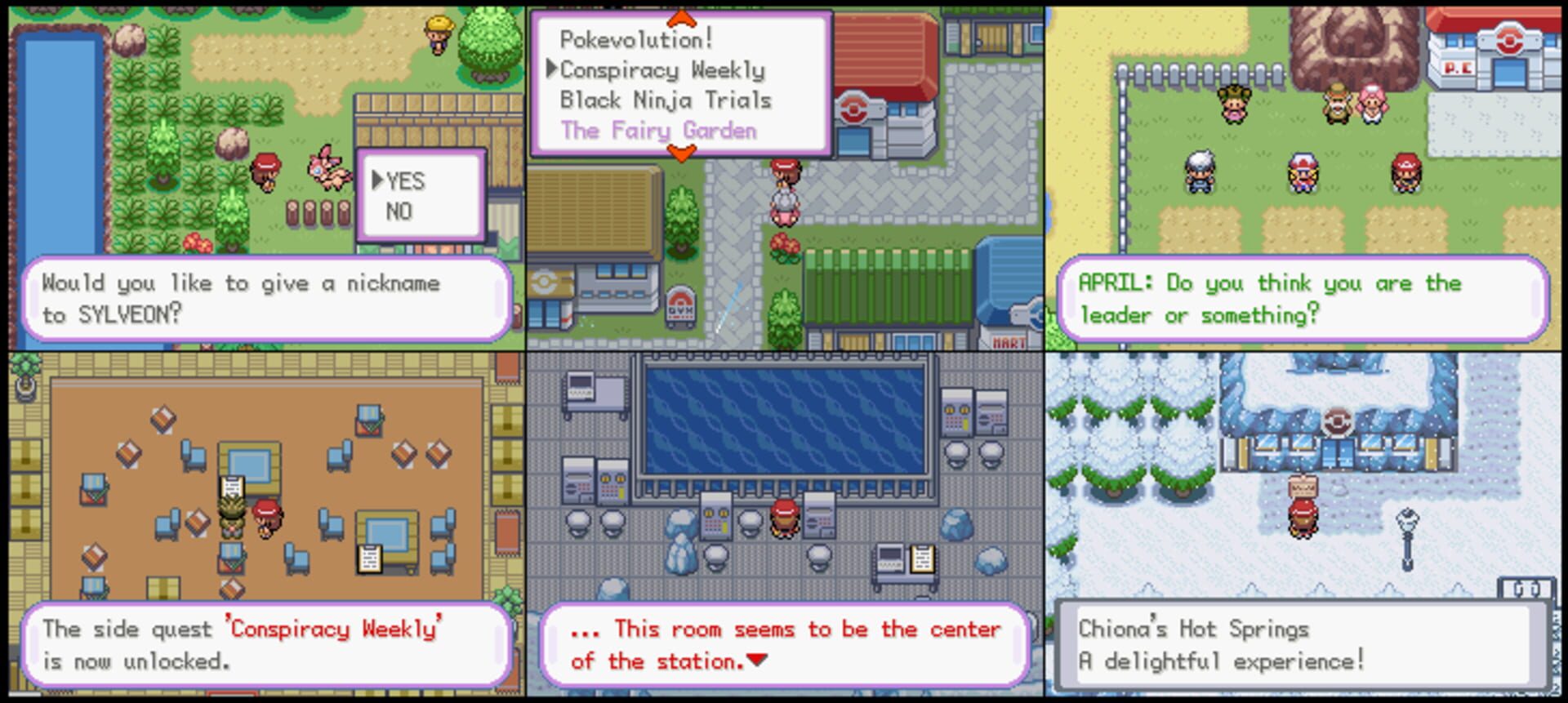 Pokémon Elysium - Screenshot