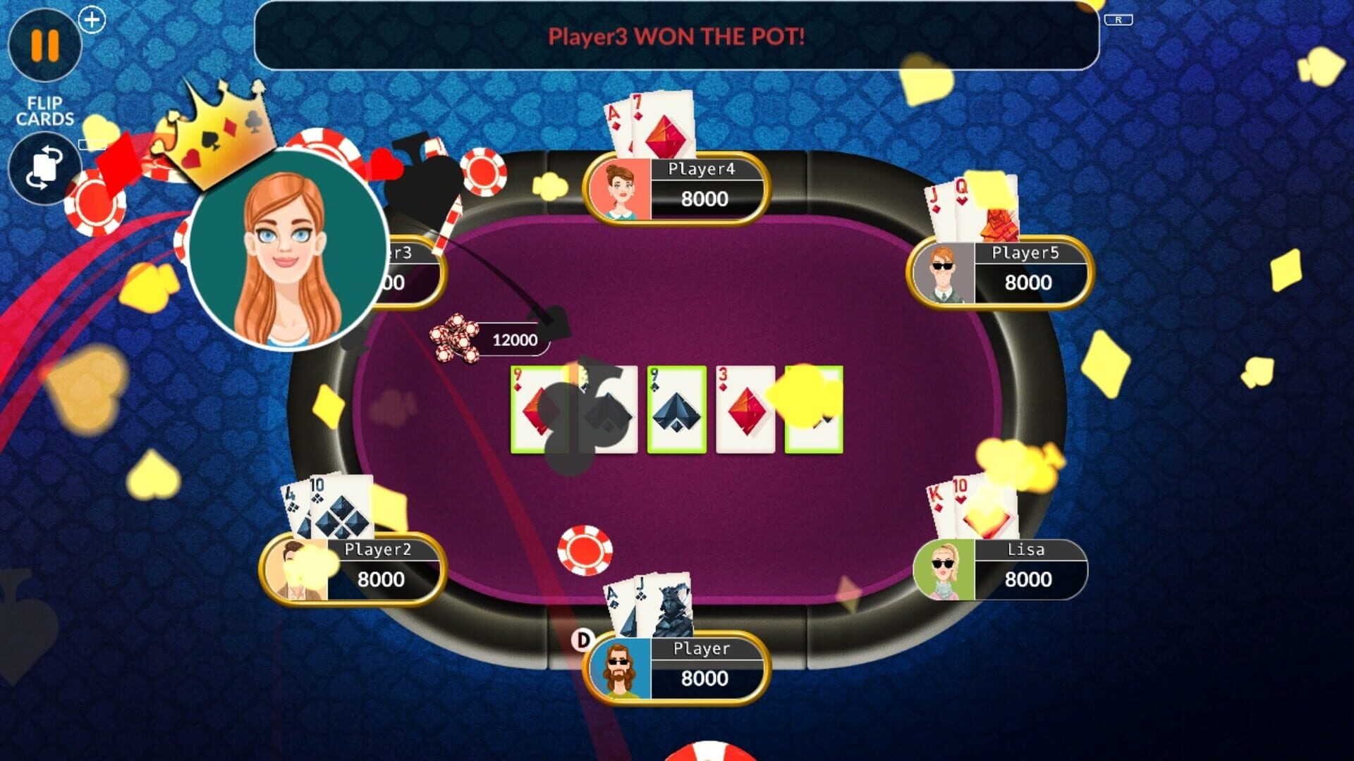 Poker: Texas & Omaha Hold'em - Premium Edition - Screenshot