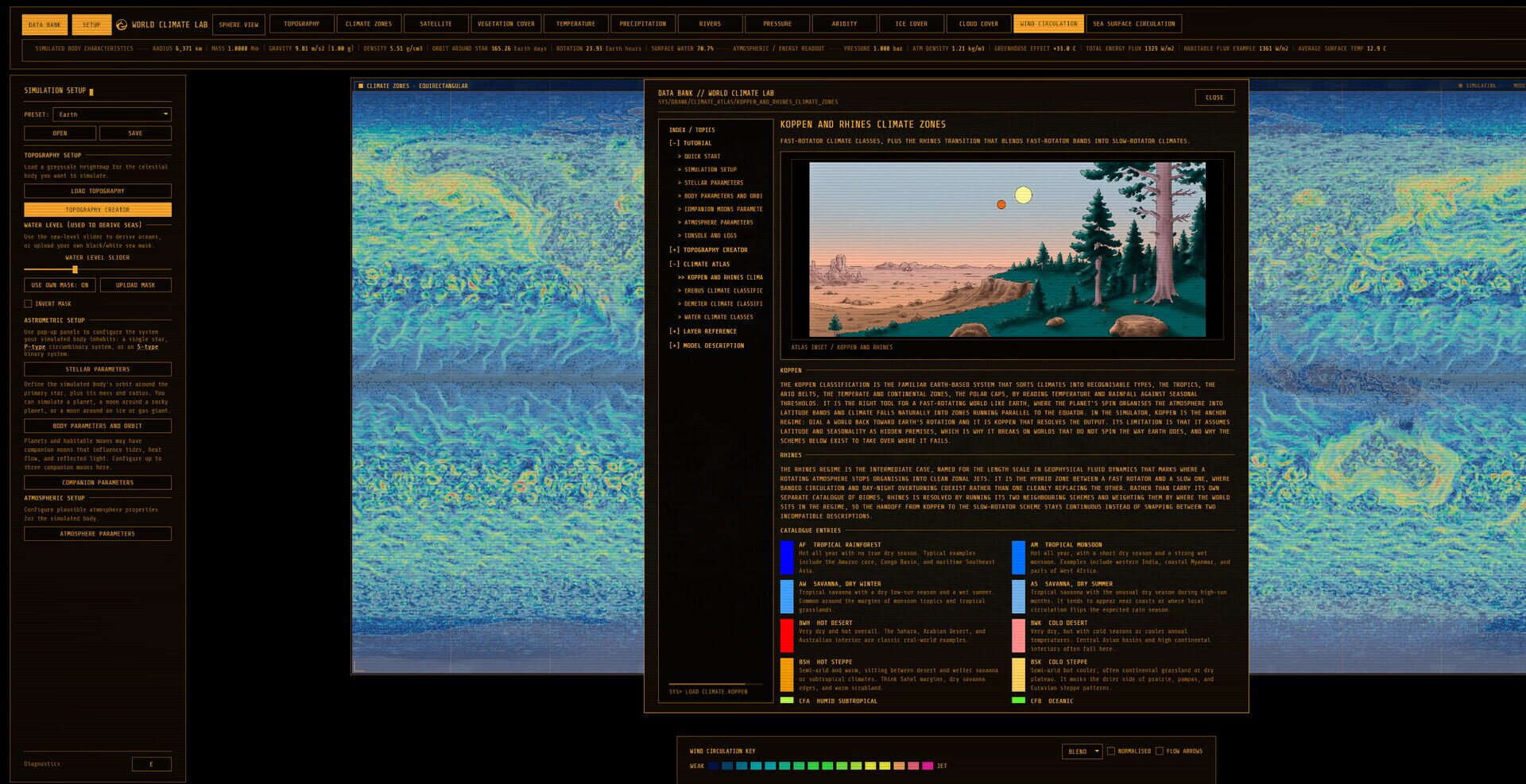 World Climate Lab - Screenshot