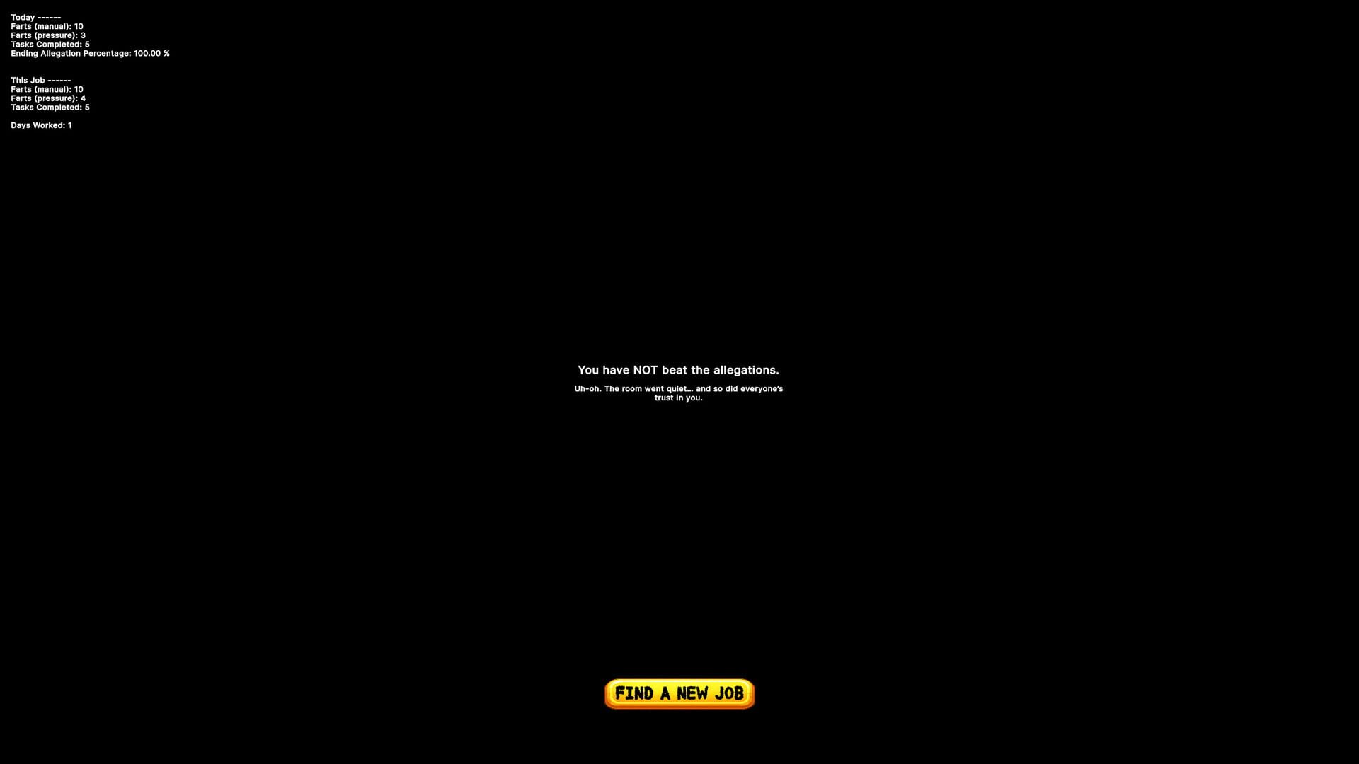 Mask da Fart - Screenshot
