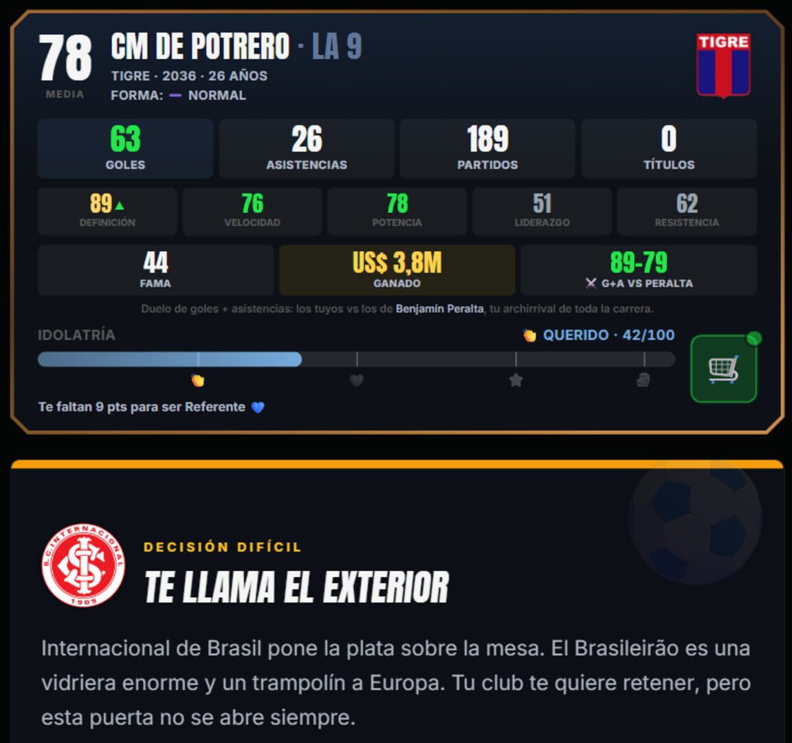 El Ídolo - Screenshot