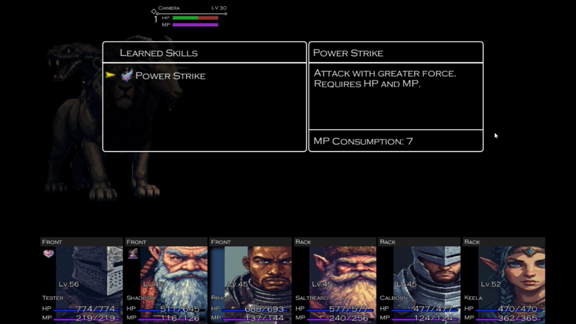Dungeon of Calibris: Demon Orb - Screenshot