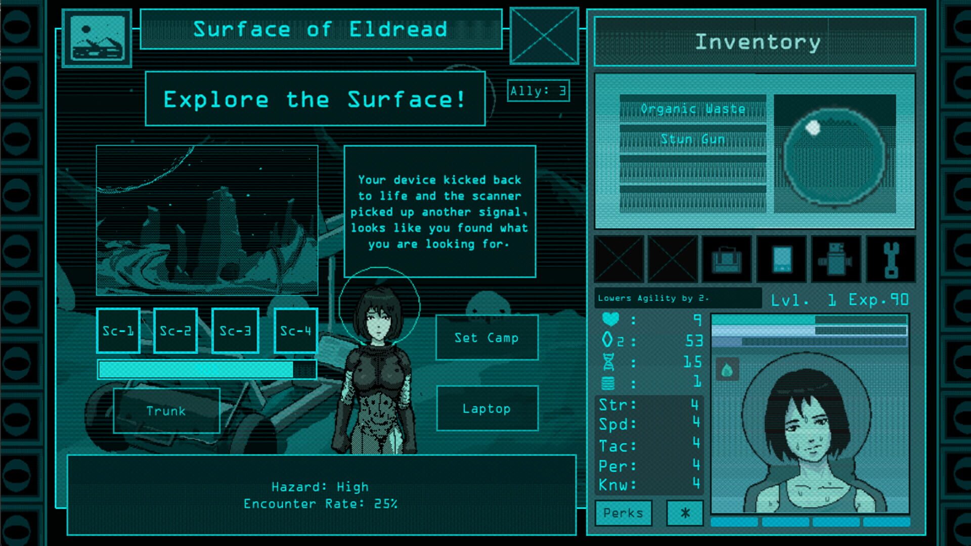 Eldread: Horrors of a Dark Moon - Screenshot