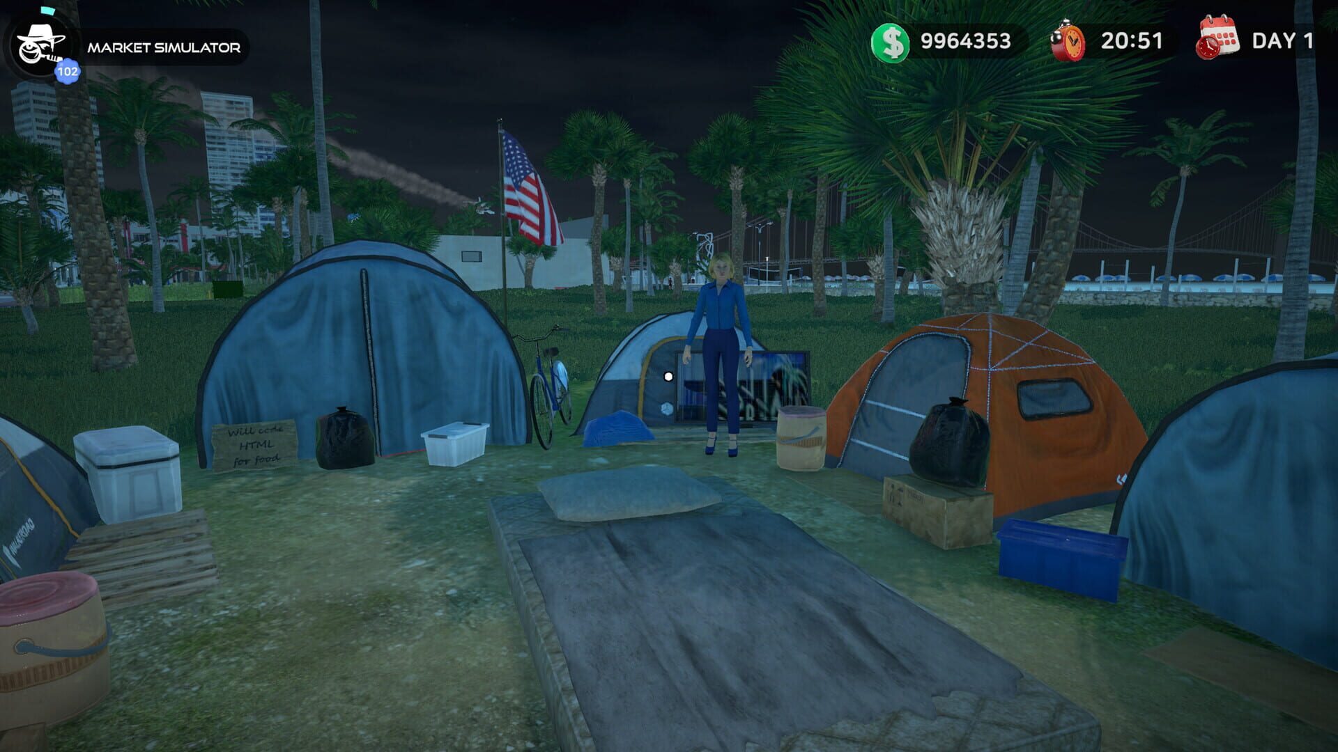 Market Simulator: Miami Beach - Screenshot
