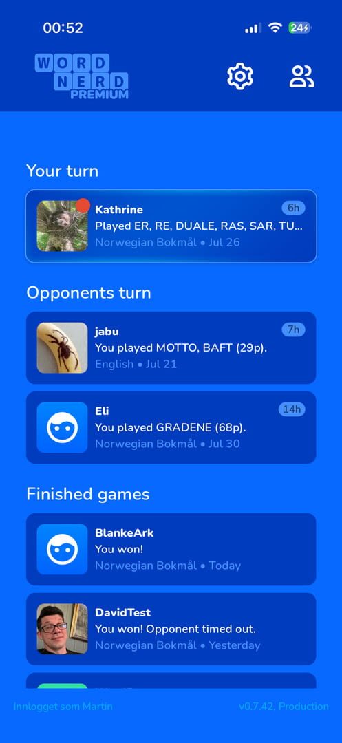Wordnerd 3D - Screenshot