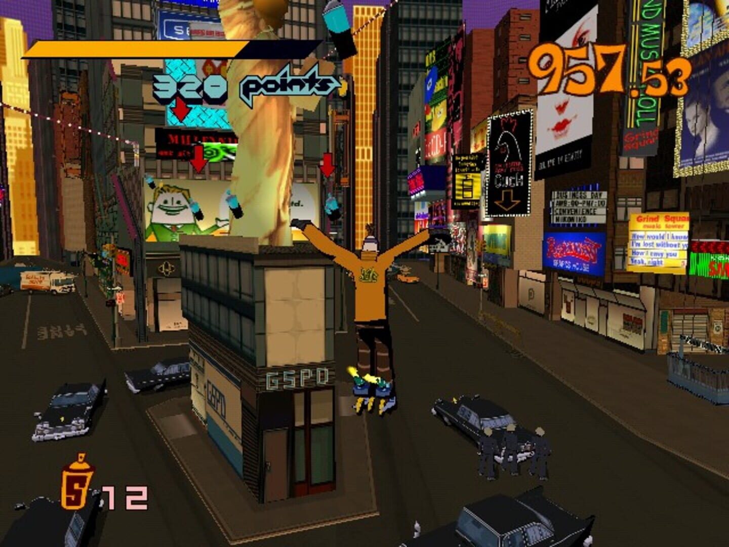 Jet Grind Radio - Screenshot