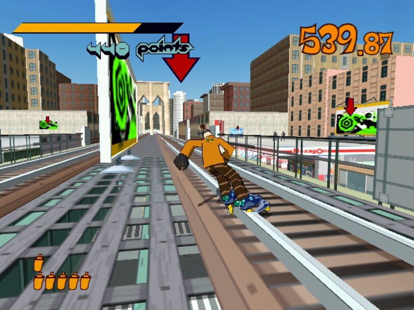 Jet Grind Radio - Screenshot