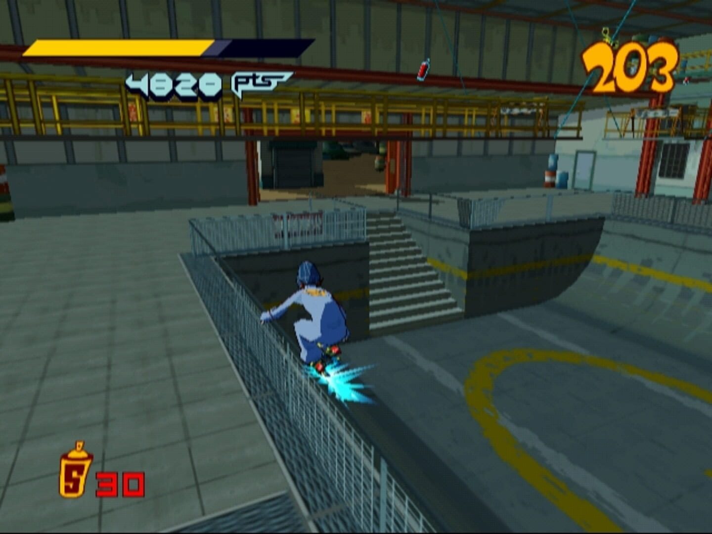 Jet Grind Radio - Screenshot