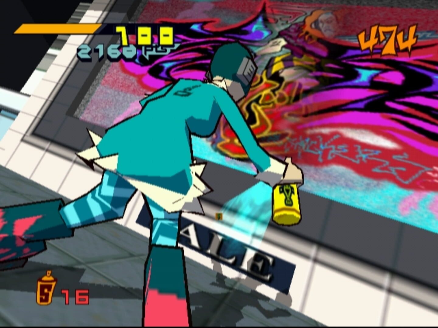Jet Grind Radio - Screenshot