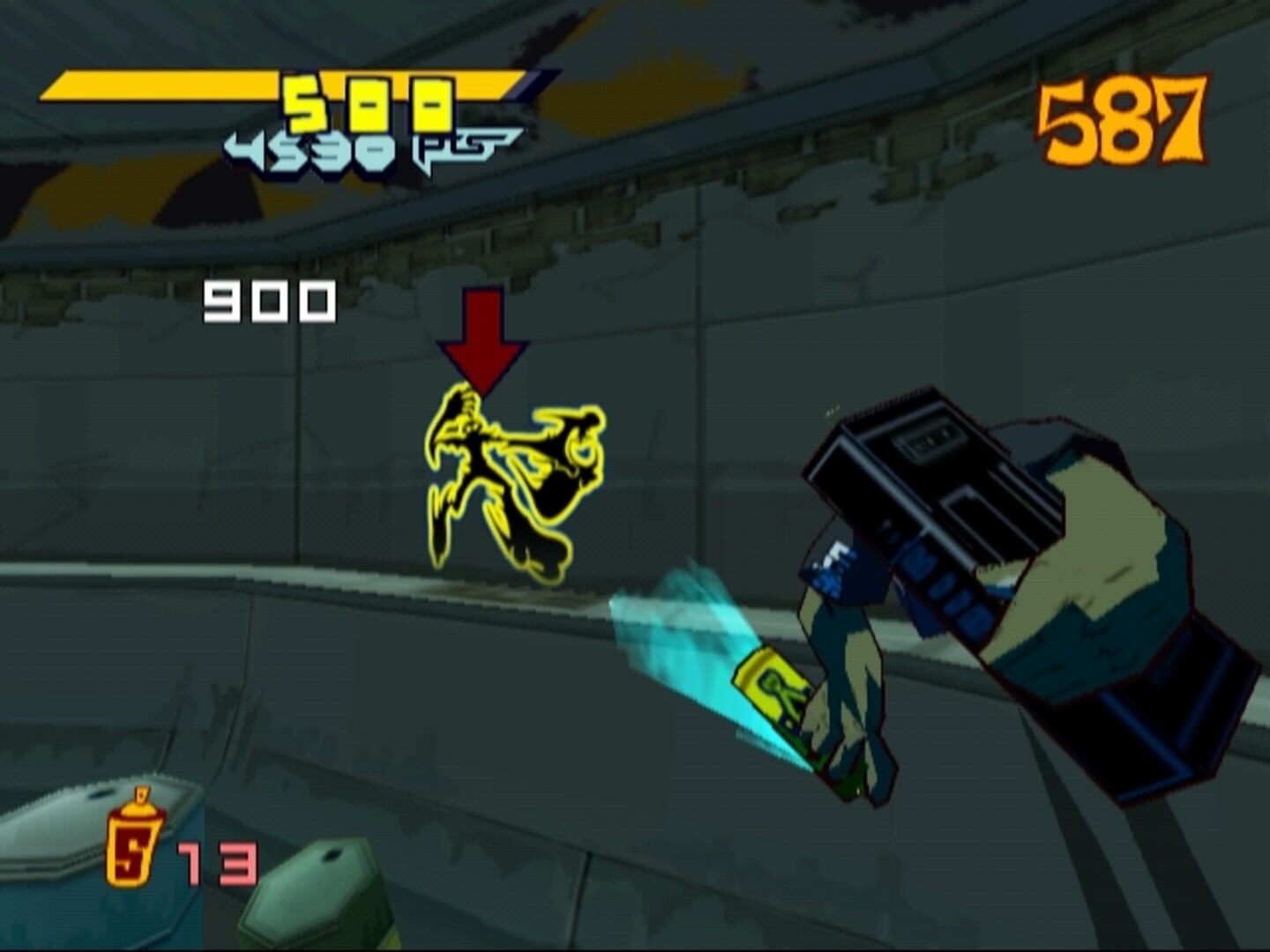 Jet Grind Radio - Screenshot