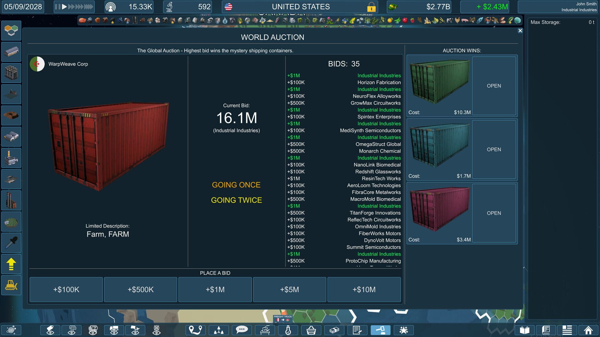 Factory Default: Build, Trade, Repeat