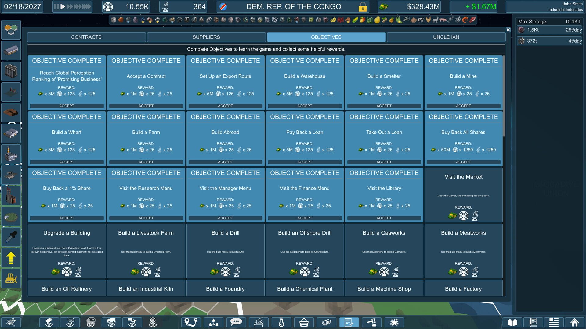 Factory Default: Build, Trade, Repeat