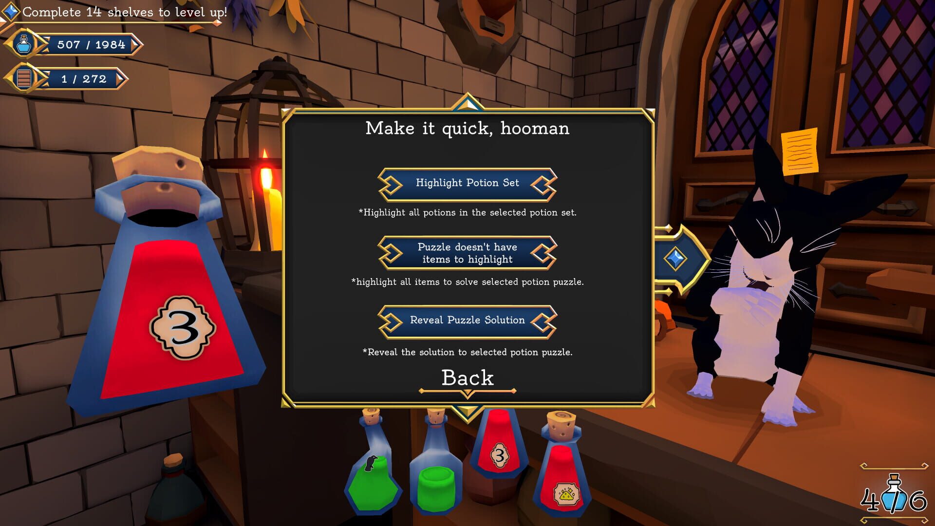 Shelve the Potions!