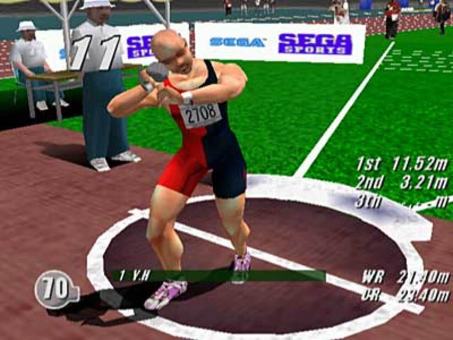 Virtua Athlete 2000 - Screenshot