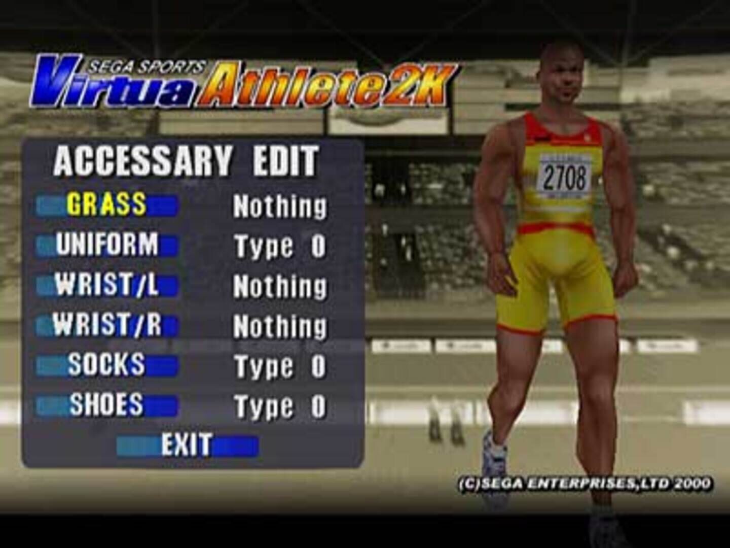 Virtua Athlete 2000 - Screenshot