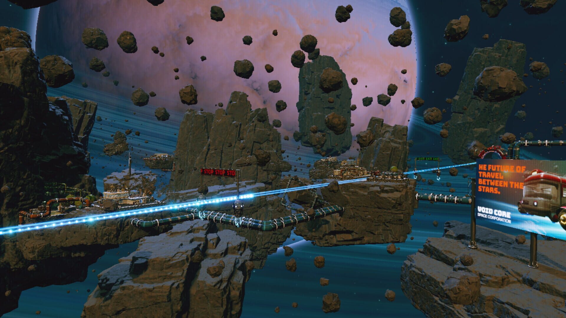 SurviRail: Deep Space - Screenshot
