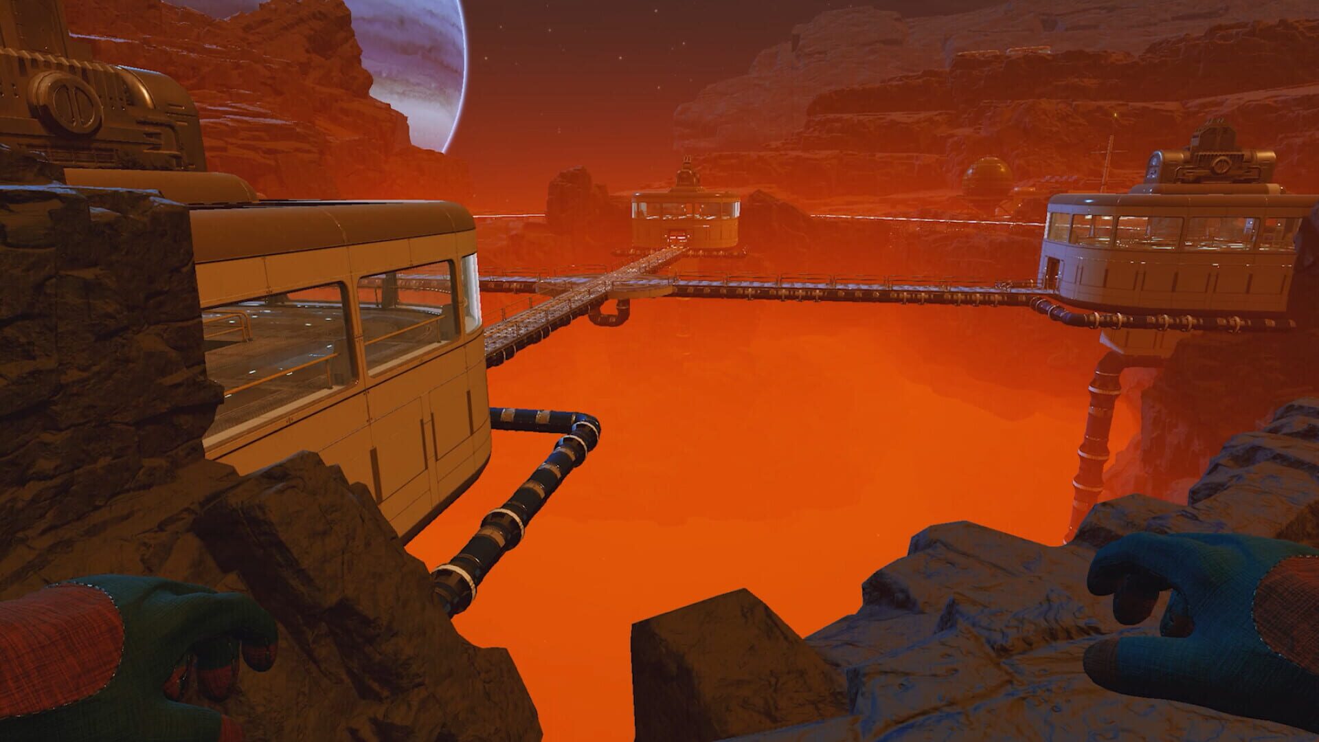 SurviRail: Deep Space - Screenshot