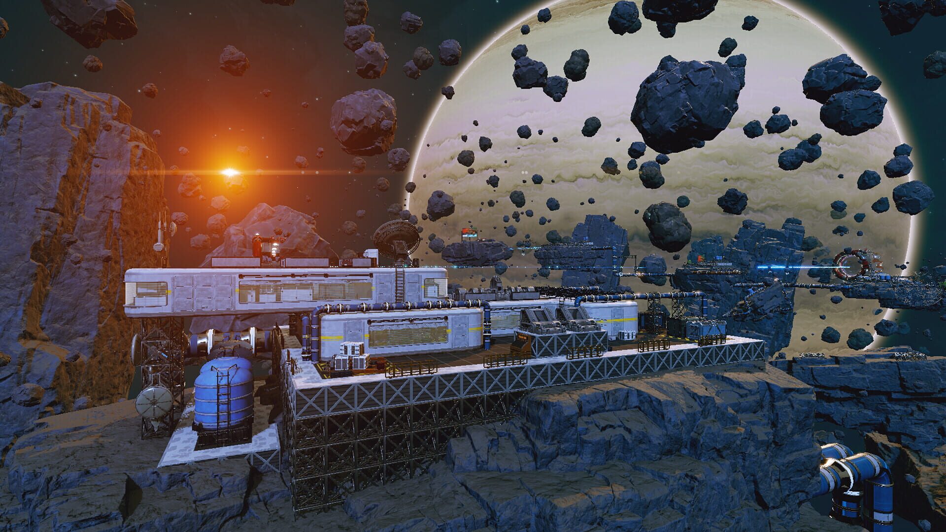 SurviRail: Deep Space - Screenshot