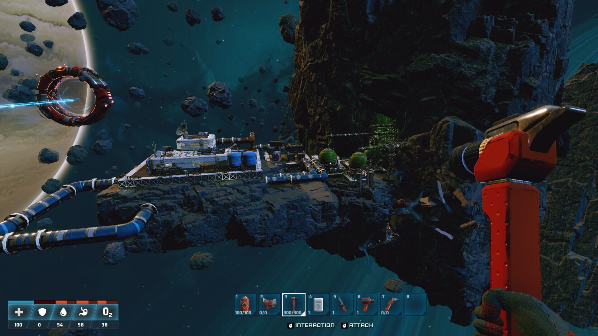 SurviRail: Deep Space - Screenshot