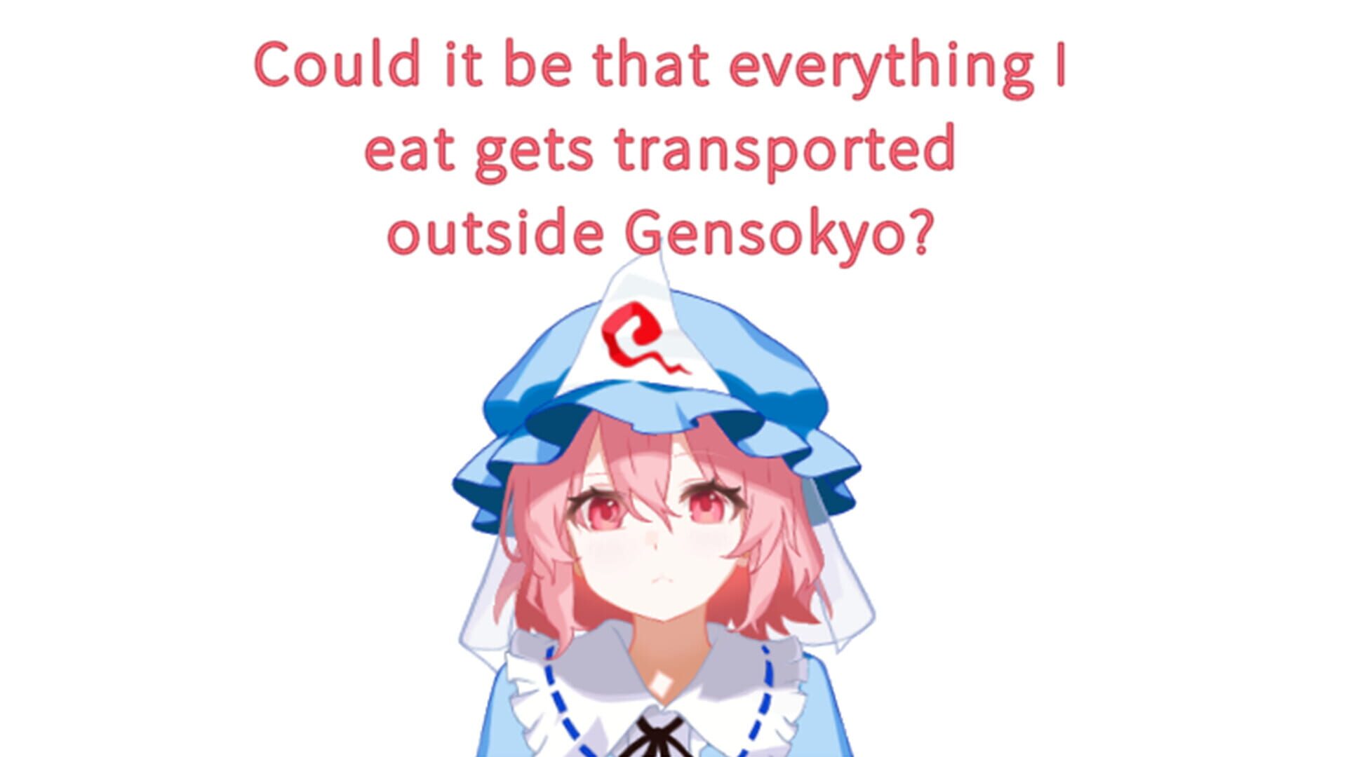 Feeding Yuyuko - Screenshot