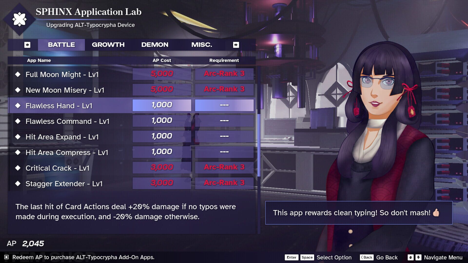 Devil Typocrypha: Alt-Eschatopia - Screenshot