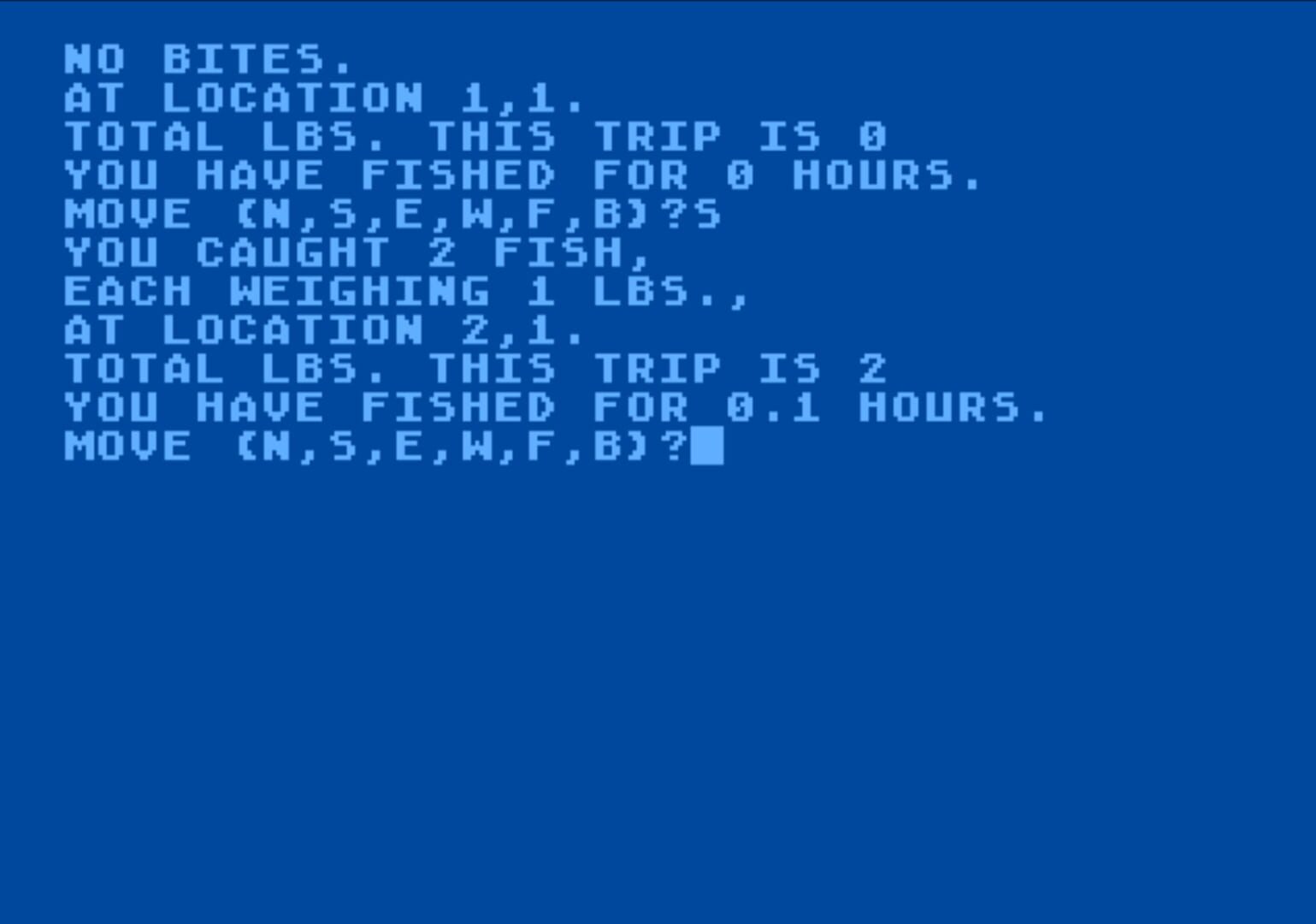 Gone Fishing · 游戏截图