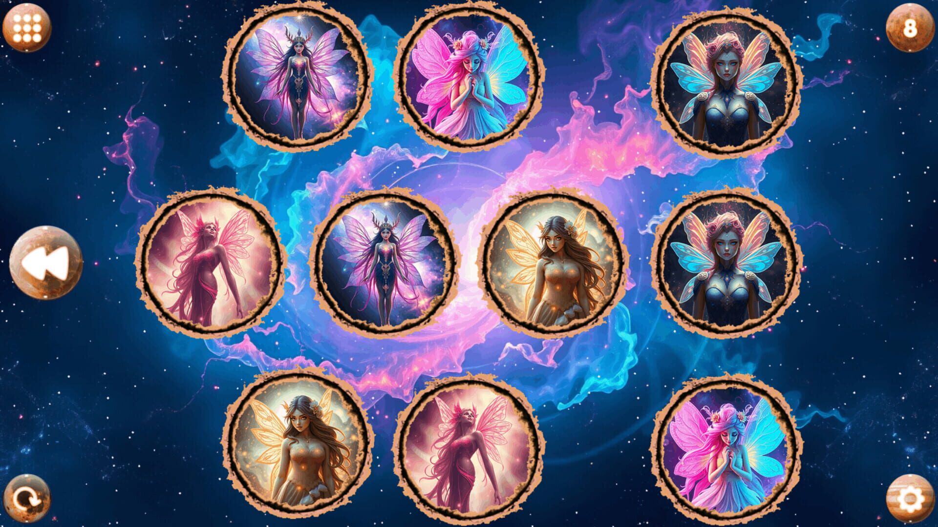 Space Memory: Fairies - Screenshot