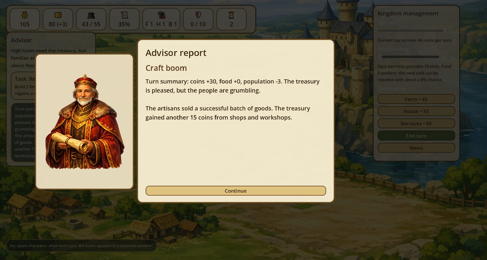Kingdom Rules - Screenshot