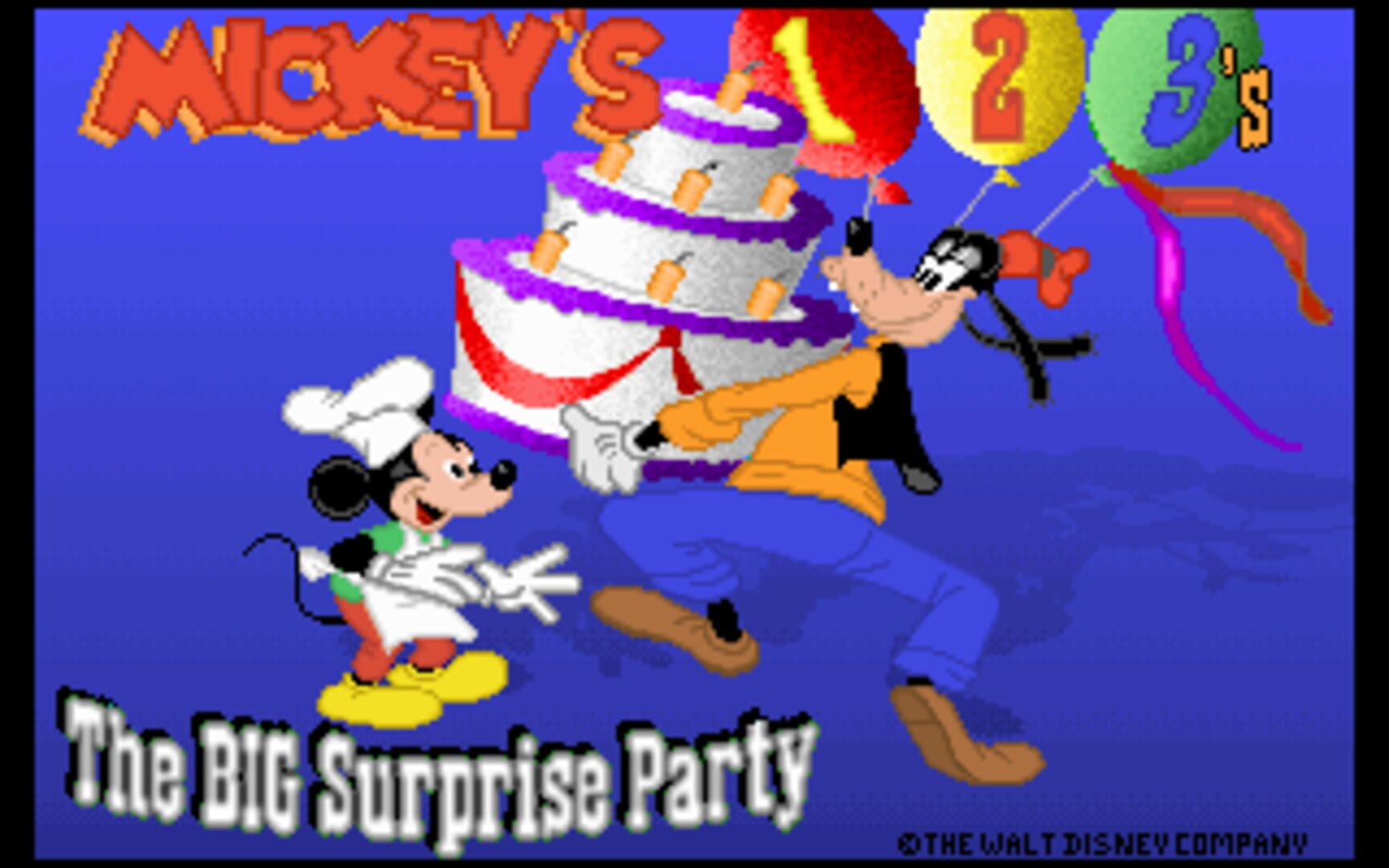 Mickey's 123's: The Big Surprise Party