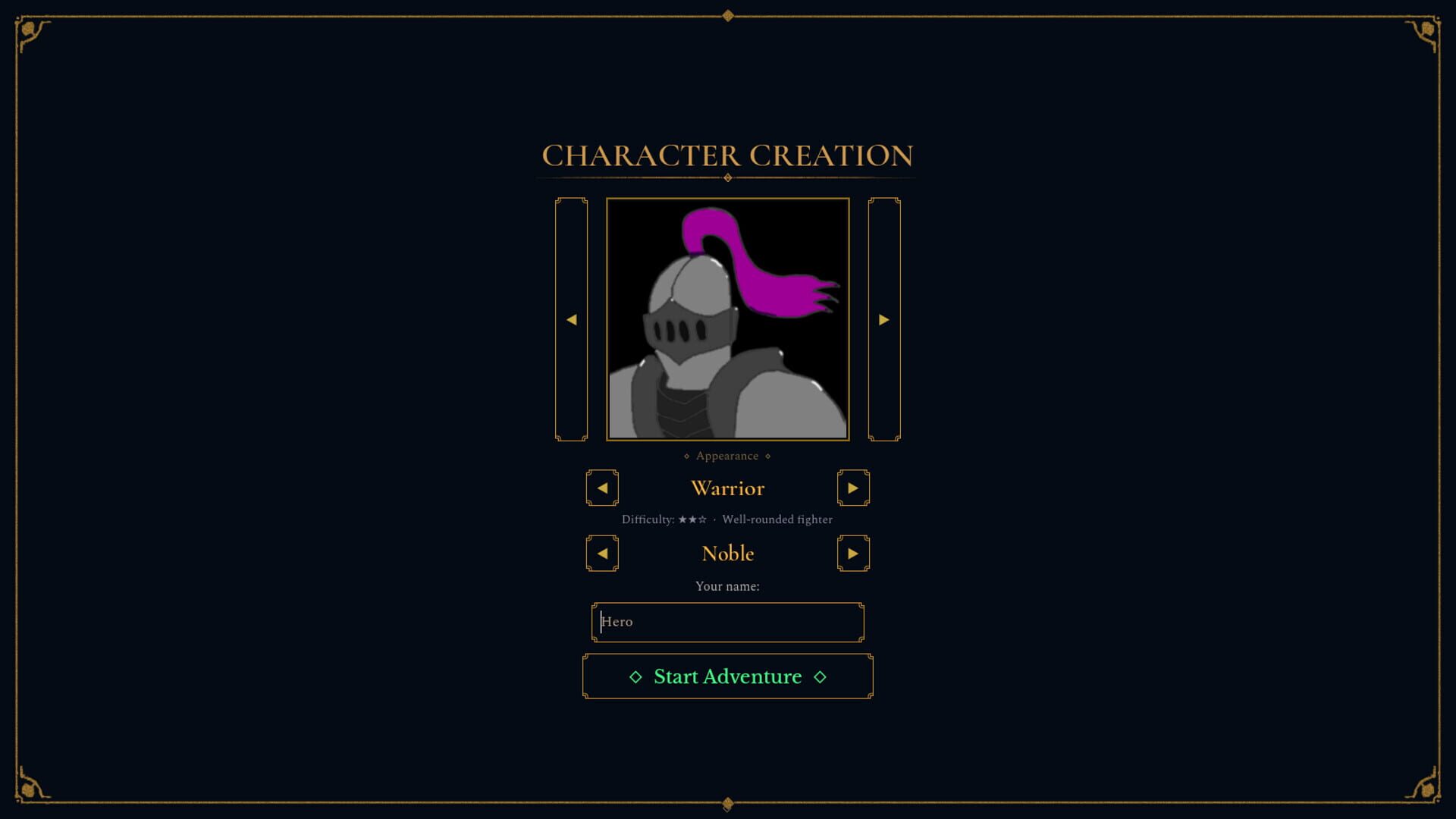 Warrior Quest - Screenshot