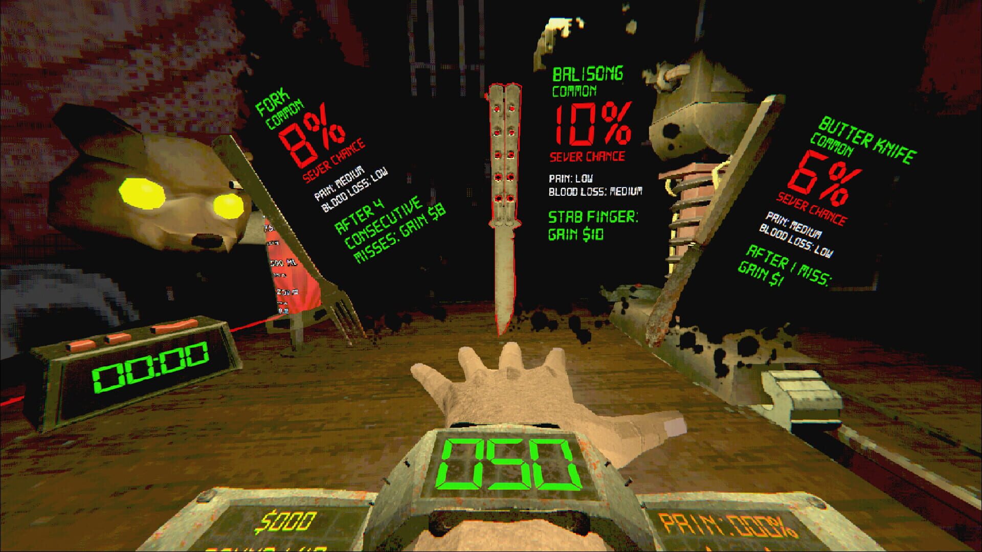 500 Finger Fillet - Screenshot