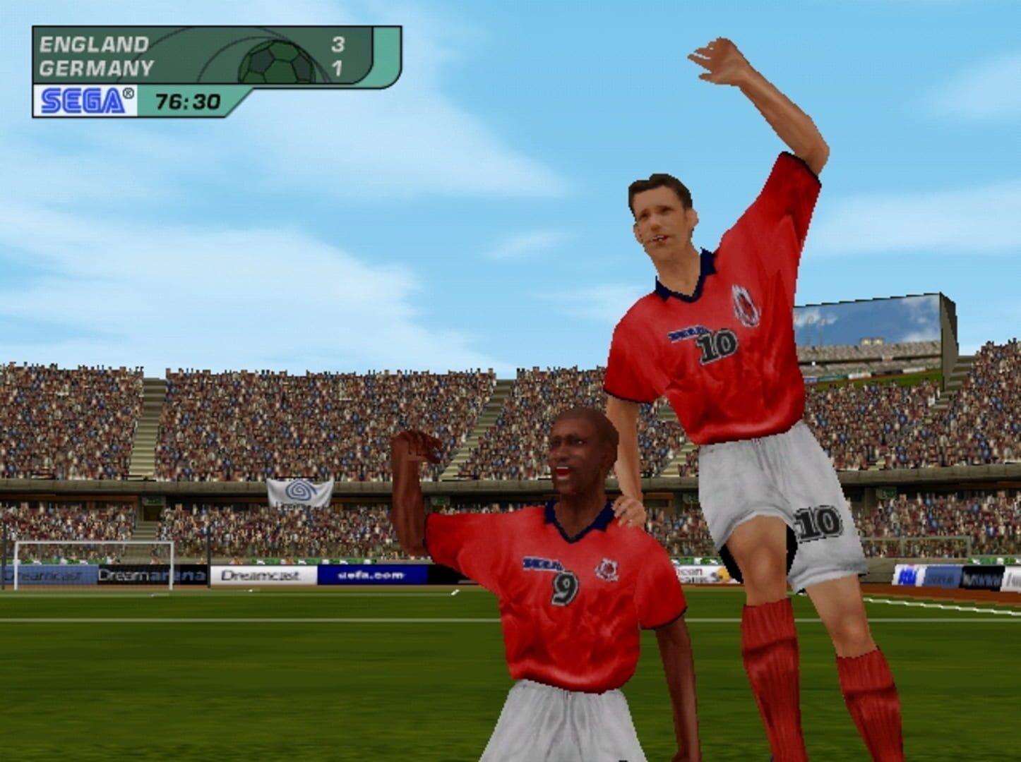 UEFA Dream Soccer - Screenshot