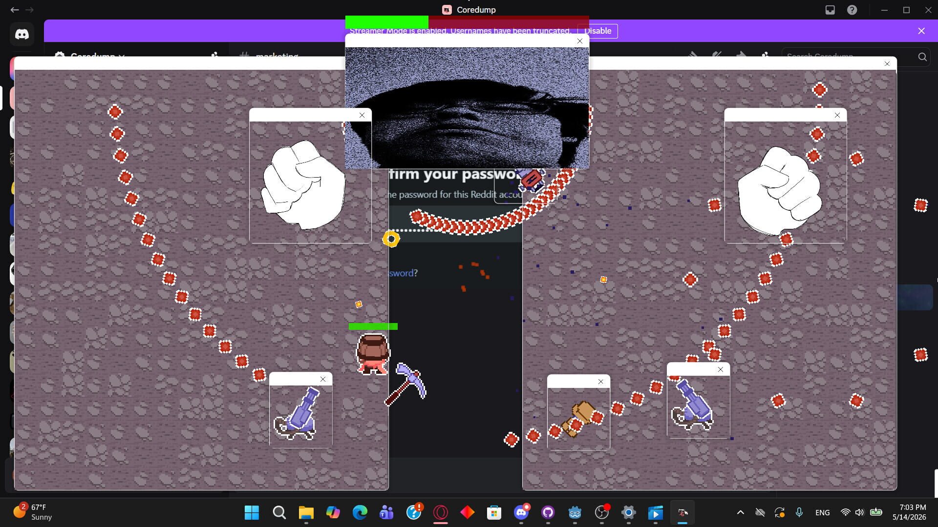 Coredump - Screenshot