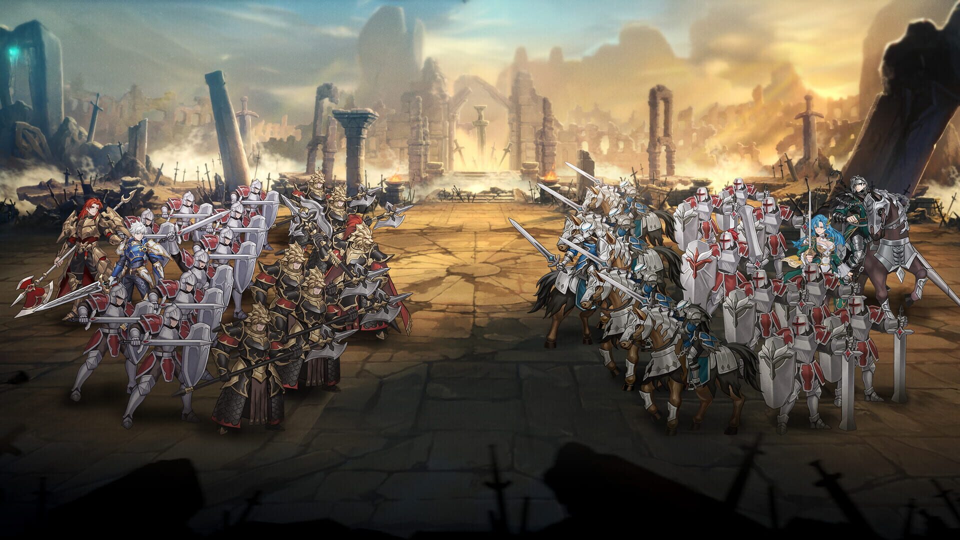 Langrisser: Sea of Sword - Screenshot