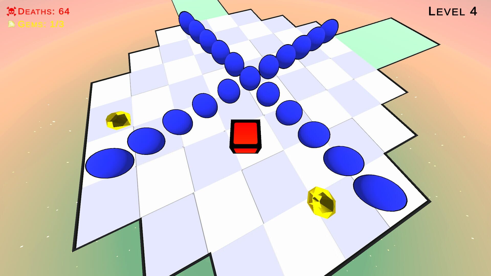 The World's Hardest Game 3D Nostalgia - Screenshot